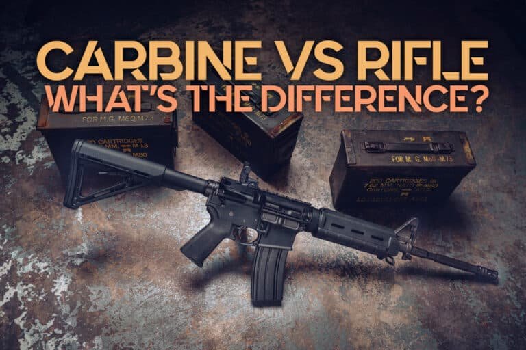 What is Difference between a carbine and rifle?