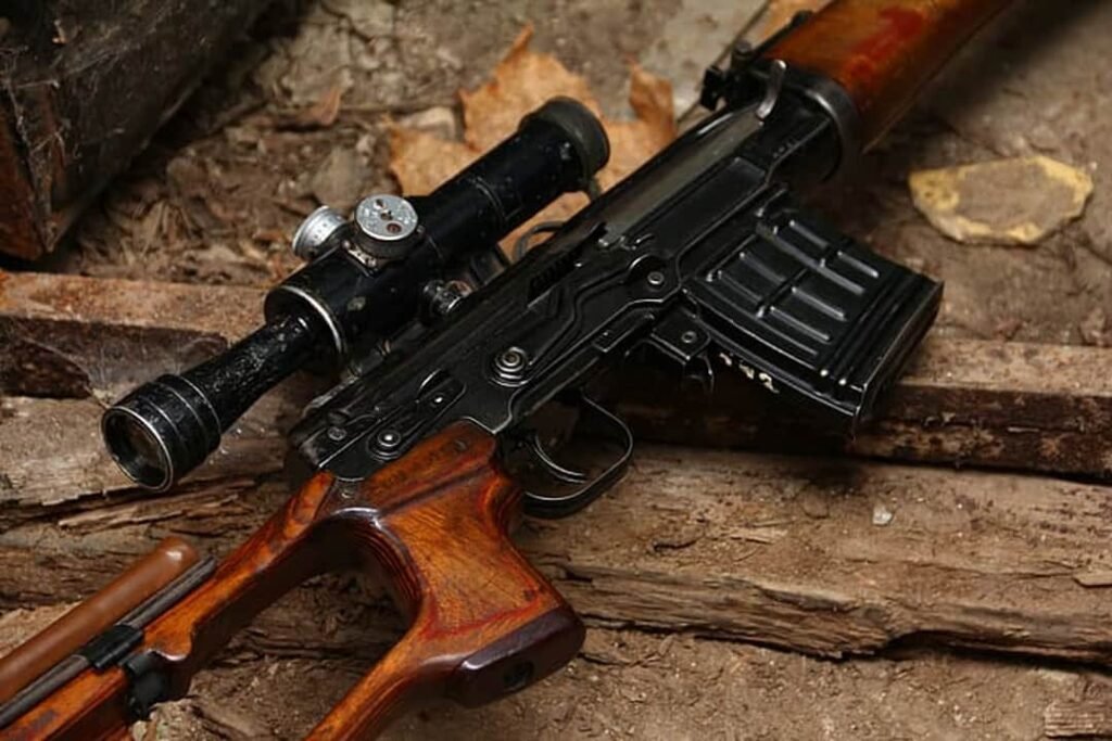 SVD sniper rifle