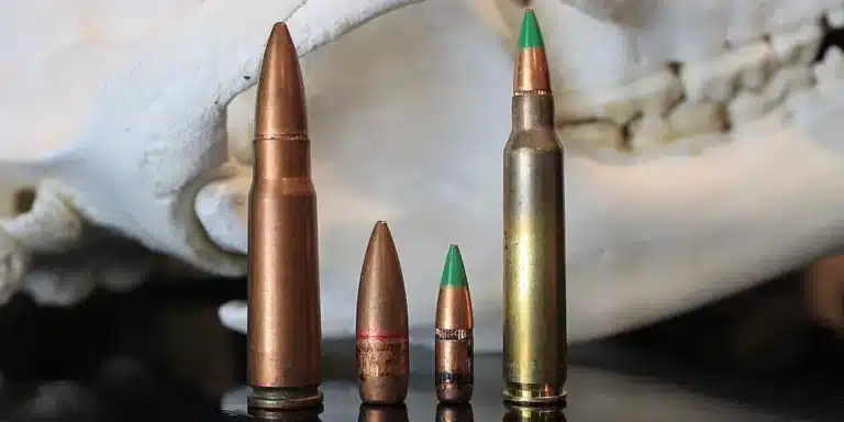 pistol vs rifle Bullet