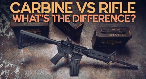What is Difference between a carbine and rifle?